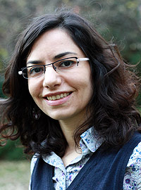 Zohreh Mokhtari, doctorante. Crédits : ESPCI ParisTech