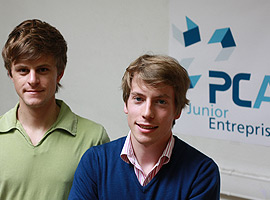 Fabien Crespo et Martial Carbonnaux Crédits : ESPCI ParisTech