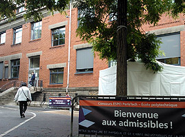 Accueil des admissibles à l'Ecole Crédits : ESPCI ParisTech